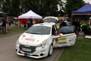 Rallye Český Krumlov: Technické přejímky, servis